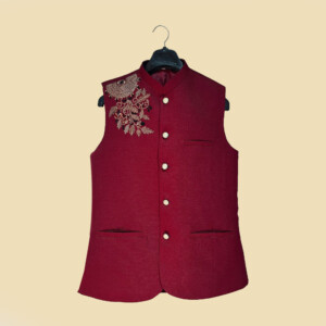 Red mens waistcoat pakistani clothes Calgary
