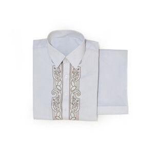 White Color Embroidered men shalwar kameez calgary