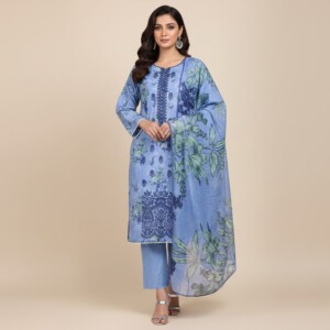Dull Lavender Wholesale Pakistani Salwar Kameez