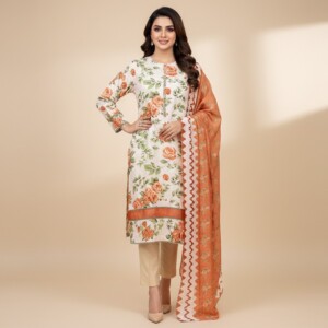 Off white Wholesale Pakistani Salwar Kameez